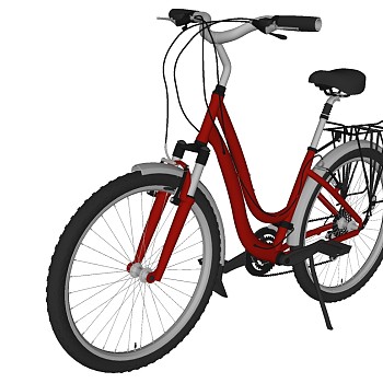 自行车su草图模型 (9)