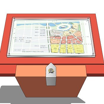 商场商业道路指示牌标SketchUp草图模型下载 (30)