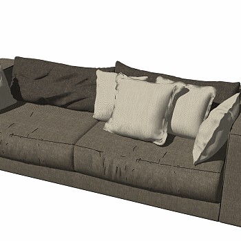 北欧现代单体沙发多人沙发 (3)