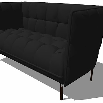 北欧现代单体沙发多人沙发 (10)