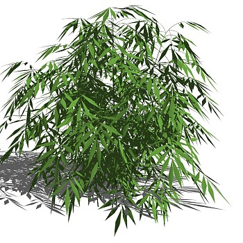 景观竹子植物模型sketchup草图模型下载 (9)