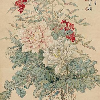 中式花鸟挂画 (11)