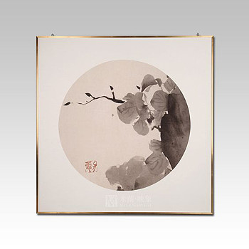 中式圆形挂画 (11)