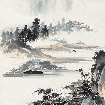 中式山水画 (6)