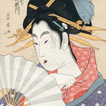 日式日式人物挂画画 (30)