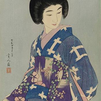 日式日式人物挂画画 (32)