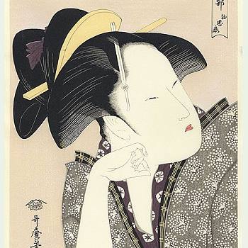 日式日式人物挂画画 (37)