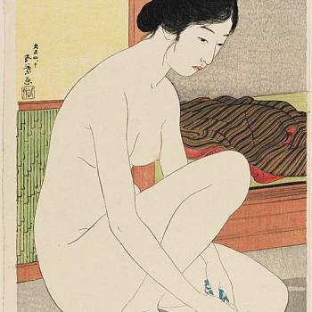 日式日式人物挂画画 (46)
