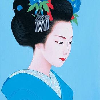 日式日式人物挂画画 (66)