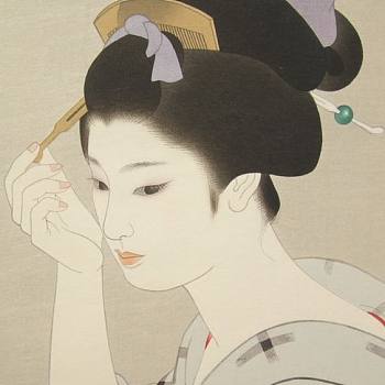 日式日式人物挂画画 (71)