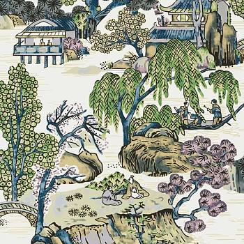韩国朝鲜族韩式古典人物山水字画 (78)