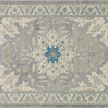 欧式块毯花纹块毯地毯  (5)