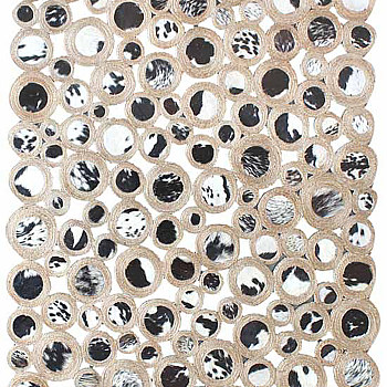 动物毛皮地毯皮毛豹纹图案地毯 (167)