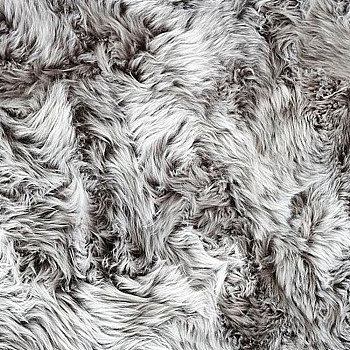 动物毛皮地毯皮毛地毯 (124)