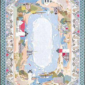 儿童房男孩房女孩房卡通图案地毯 (1265)