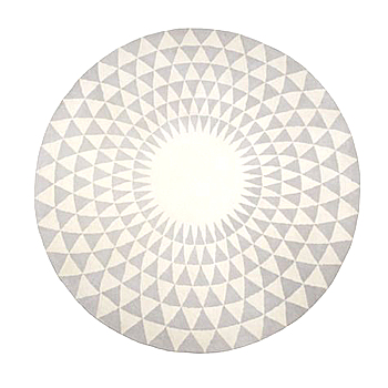 圆形中式欧式圆形花纹地毯 (2)