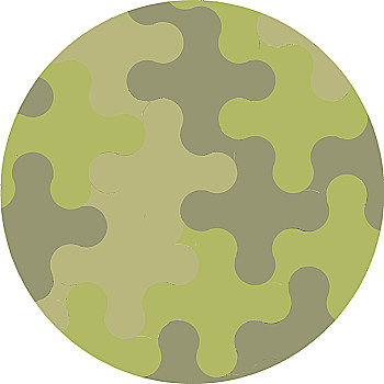圆形中式欧式圆形花纹地毯 (8)