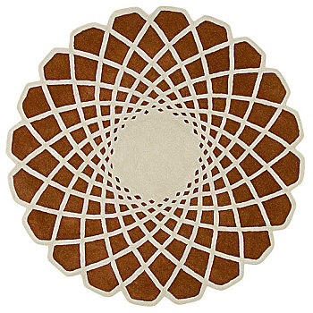 圆形中式欧式圆形花纹地毯 (15)