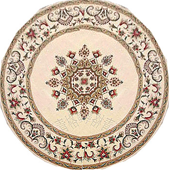 圆形中式欧式圆形花纹地毯 (16)