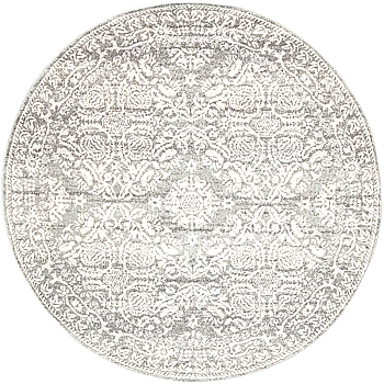 欧式美式古典花纹圆形地毯 (49)
