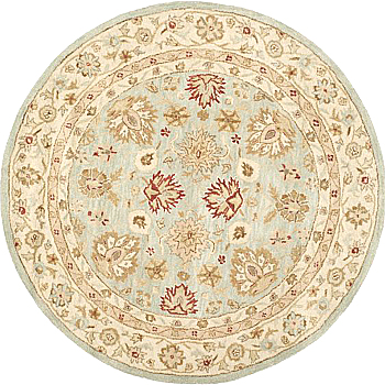 欧式美式古典花纹圆形地毯 (54)