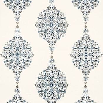 欧式法式古典花纹大花壁纸贴图布料(399)