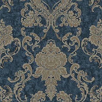 欧式法式古典花纹大花壁纸贴图布料(378)