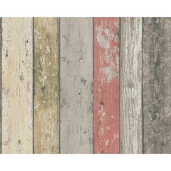 工业风破旧室内外木地板防腐木地板漆木板 条板a (363)