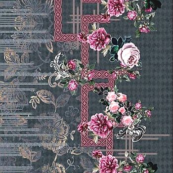 欧式法式花纹地毯 (184)
