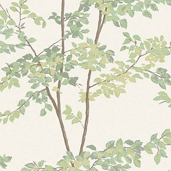 现代树叶植物壁纸壁布墙纸贴图 (8)