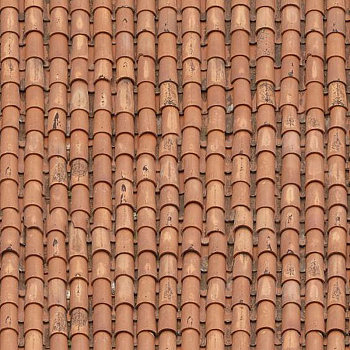 别墅中式屋顶屋瓦贴图 (11)