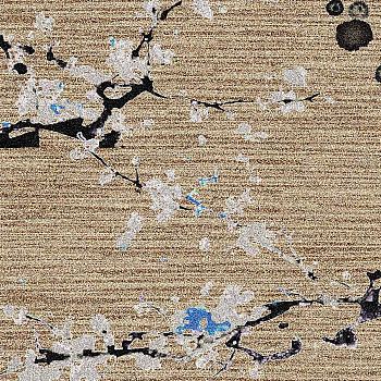 新中式梅花图案地毯 (3)