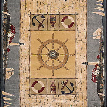 儿童房男孩房女孩房卡通图案地毯 (1376)