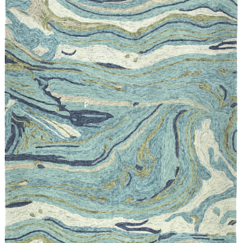 现代地毯新中式地毯波浪纹水纹地毯 (202)