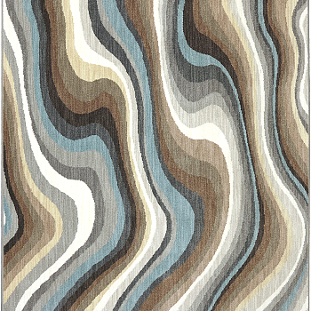 现代地毯新中式地毯波浪纹水纹地毯 (203)