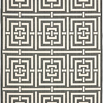 新中式花纹暗纹方块毯 (78)