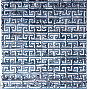 新中式花纹暗纹方块毯 (182)