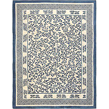 中式古典大花纹地毯 块毯 (2)