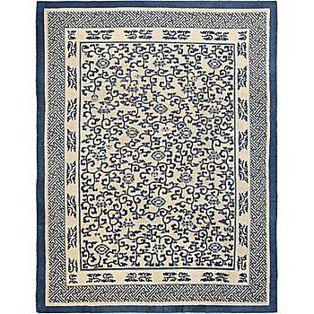 中式古典大花纹地毯 块毯 (2)