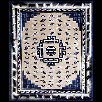 中式古典大花纹地毯 块毯 (38)