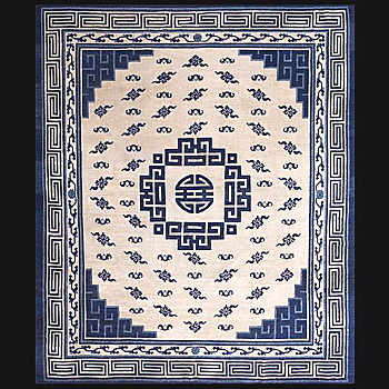 中式古典大花纹地毯 块毯 (38)
