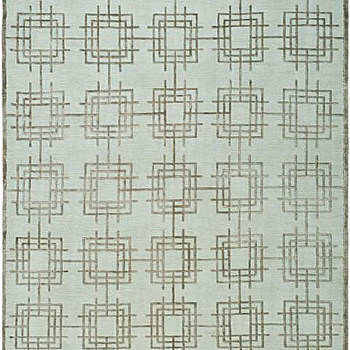 新中式花纹暗纹方块毯 (29)