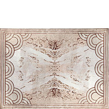 新中式花纹暗纹方块毯 (75)