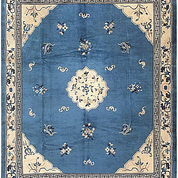 中式古典大花纹地毯 块毯 (50)