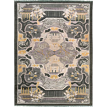 中式古典大花纹地毯 块毯 (54)