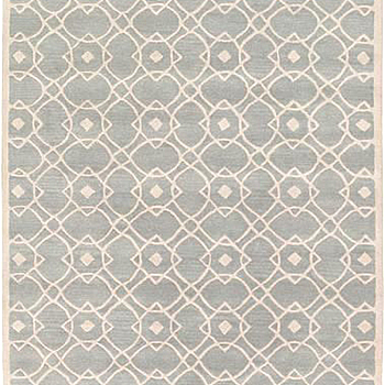 新中式花纹暗纹方块毯 (122)