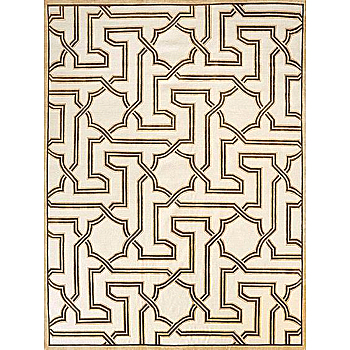 新中式花纹暗纹方块毯 (147)