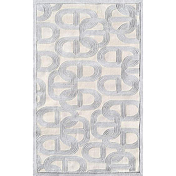 新中式花纹暗纹方块毯 (155)