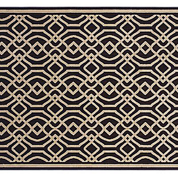 新中式花纹暗纹方块毯 (181)