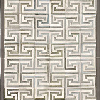 新中式花纹暗纹方块毯 (200)
